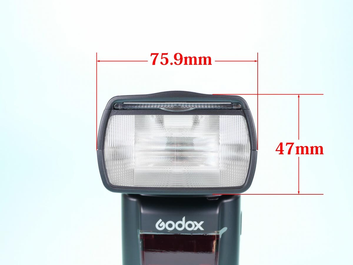 06
Godox TT685ヘッドサイズ