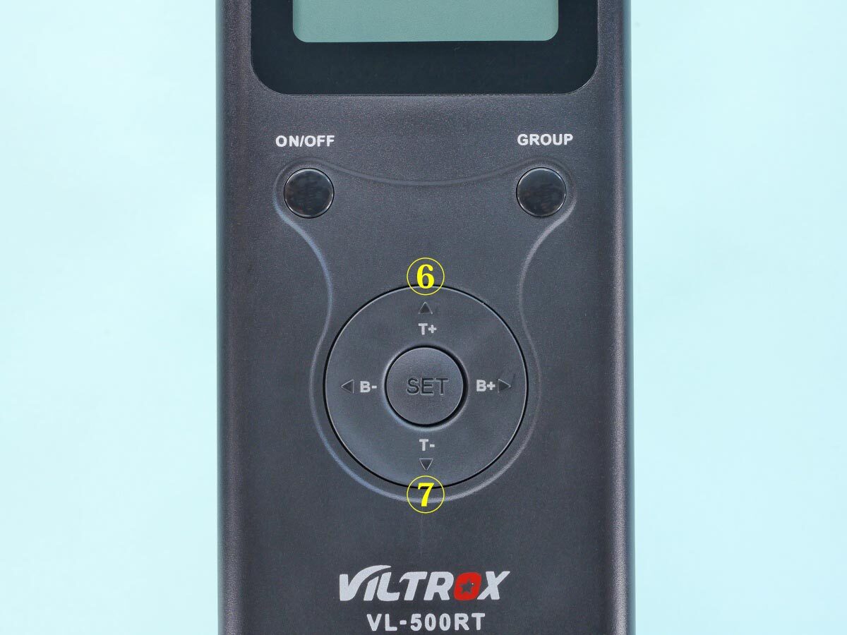 12
VILTROX VL-400T
リモコン_色温度調整