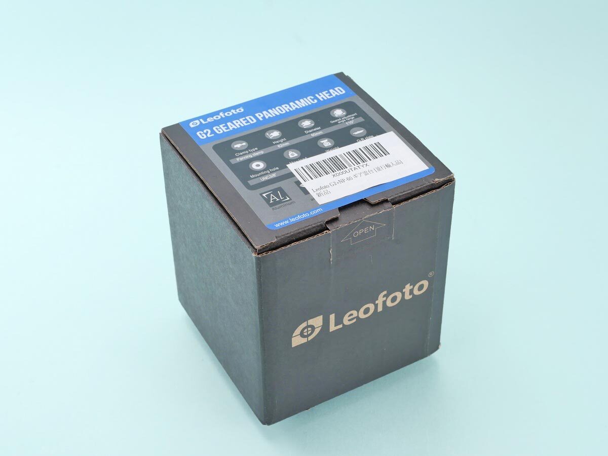 01
Leofoto G2 ギア雲台
外箱