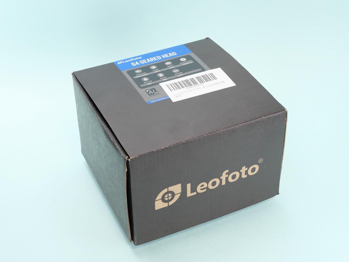 01
Leofoto G4 ギア雲台
外箱