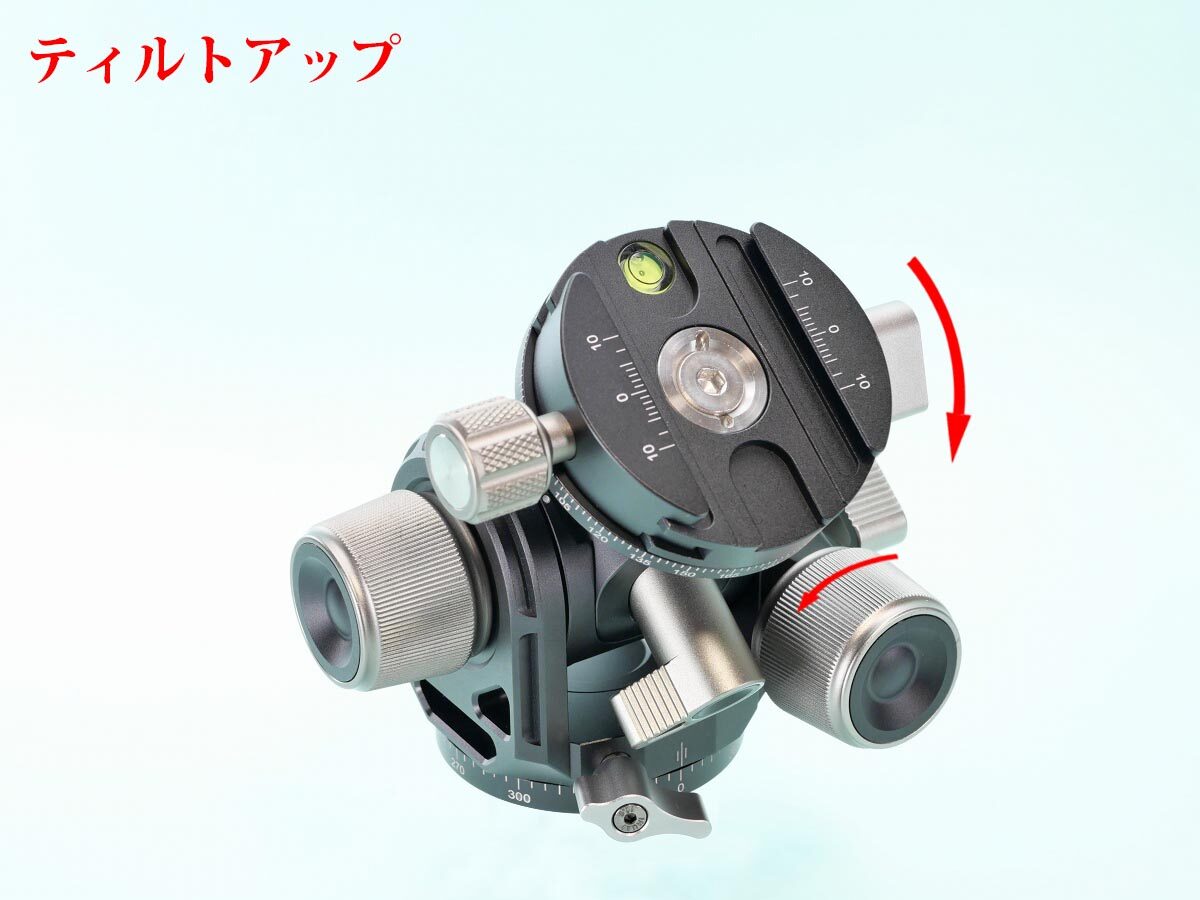 13
Leofoto G4 ギア雲台
ティルト_3