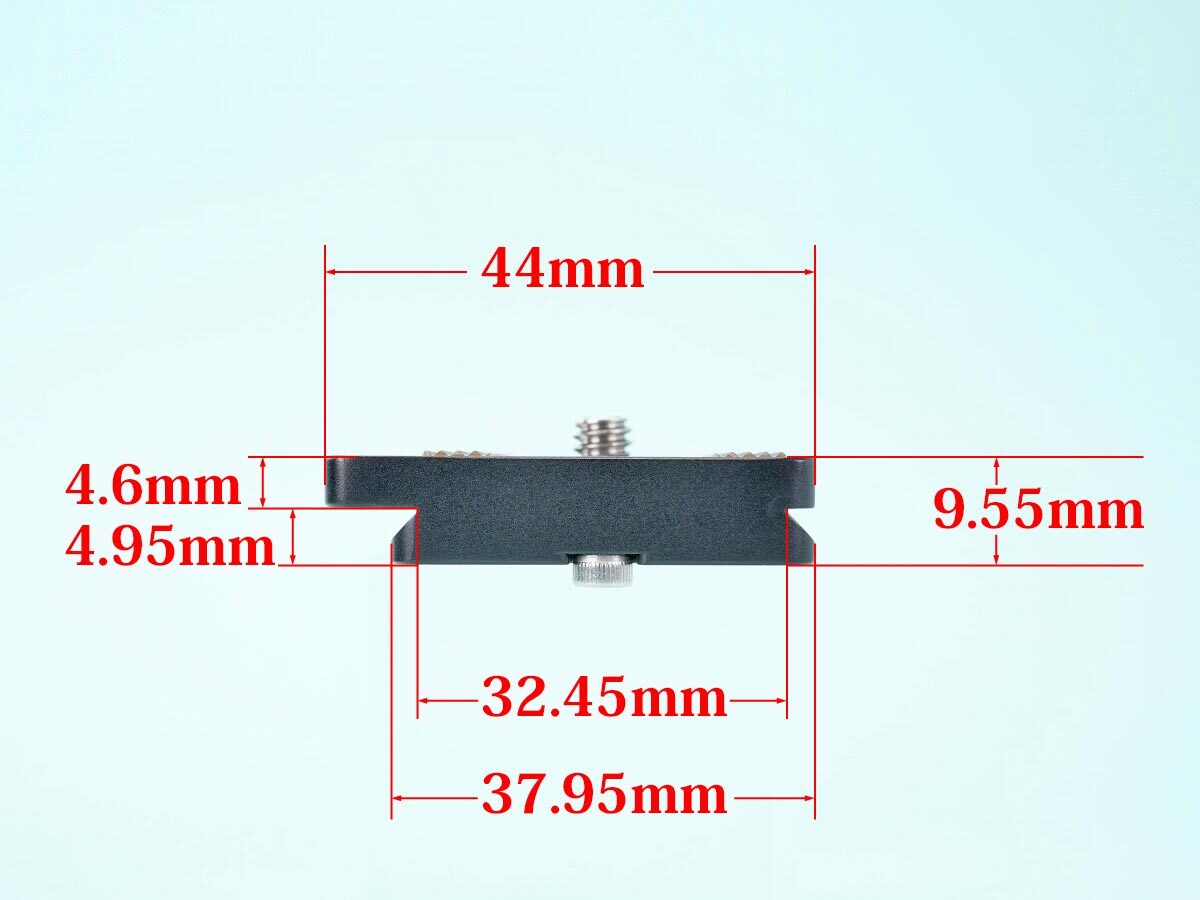 36
Leofoto G4 ギア雲台
プレート寸法_1