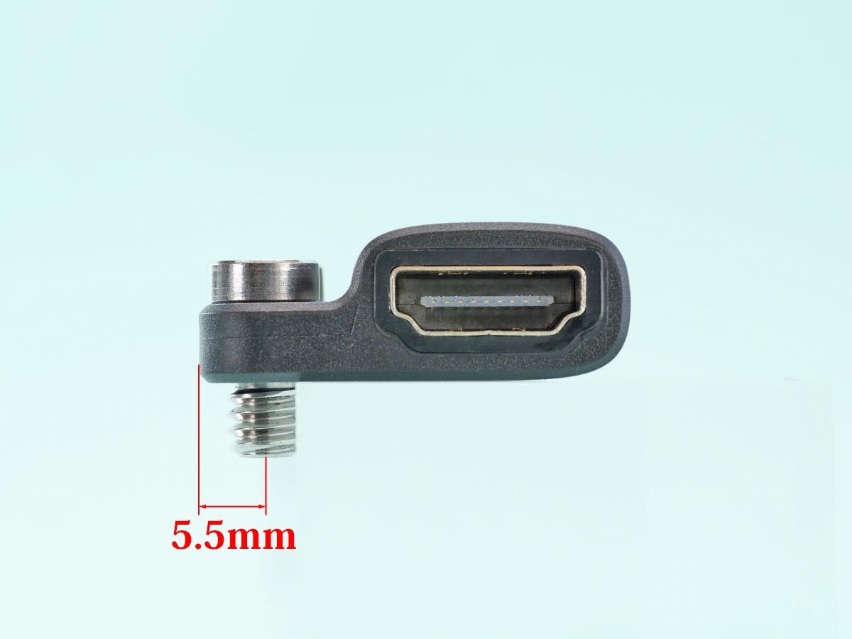 09 SmallRig マイクロHDMI to HDMI 変換 寸法_3