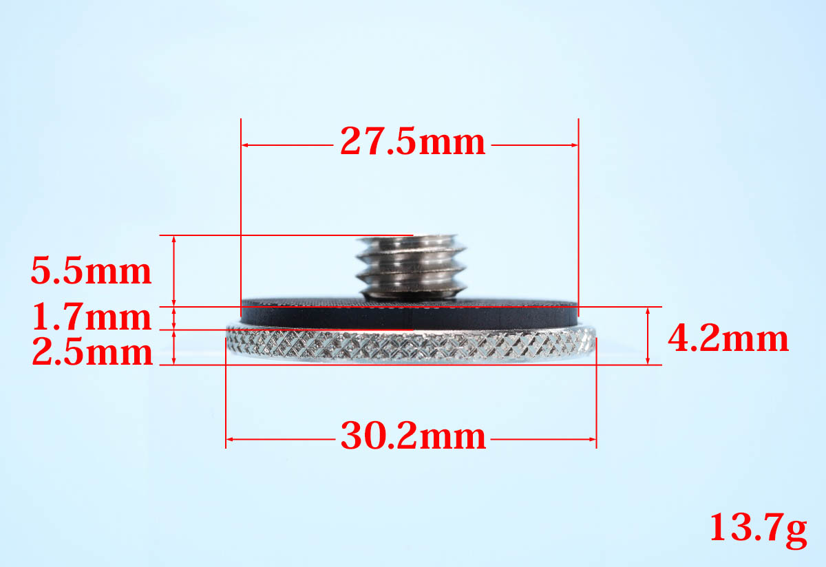 05
Manfrotto スペシャルアダプター 088LBP
寸法