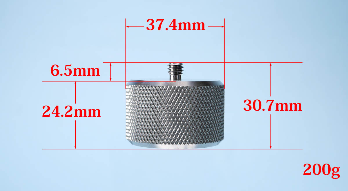 04
SMALLRIG カウンターウェイト 200g
寸法